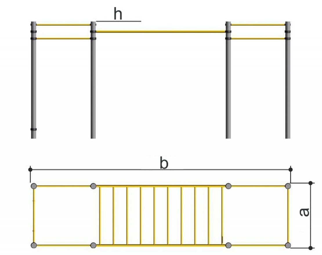 Комплекс с рукоходом Romana 501.16.01 - вид 2