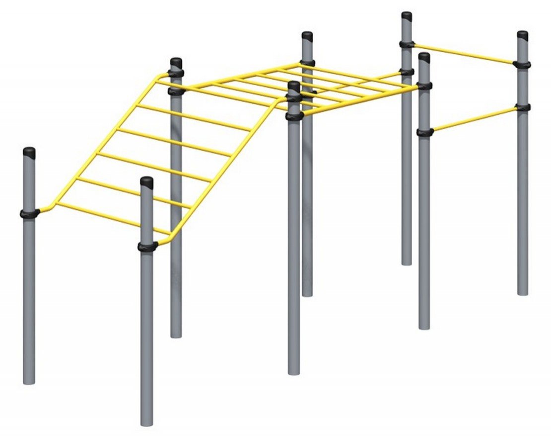 Уличный комплекс спортивный Romana 501.27.01 - вид 0