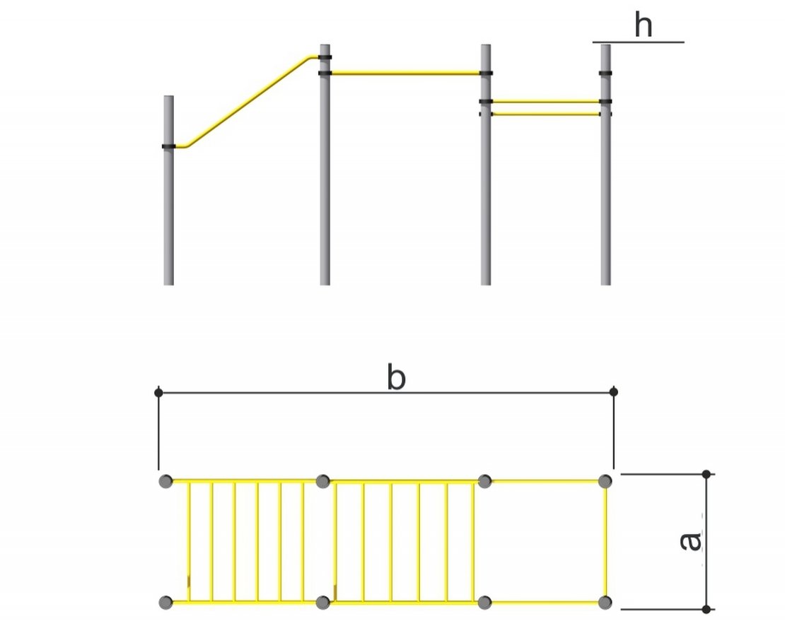 Комплекс спортивный Romana 501.27.01 - вид 2