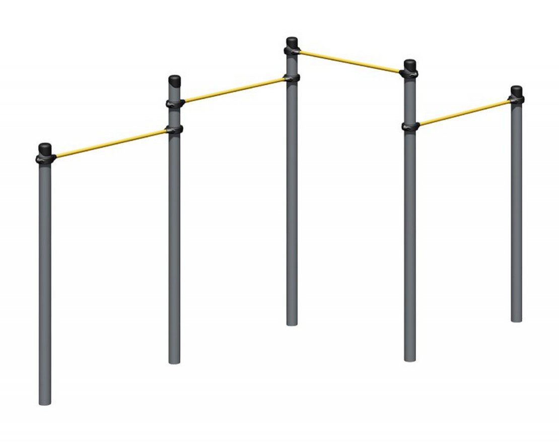 Уличный комплекс турников Romana 501.47.01 - вид 0