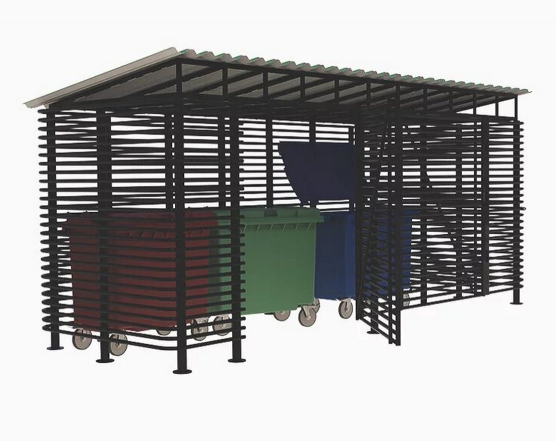 Контейнерная площадка для ТБО  МАФ-5