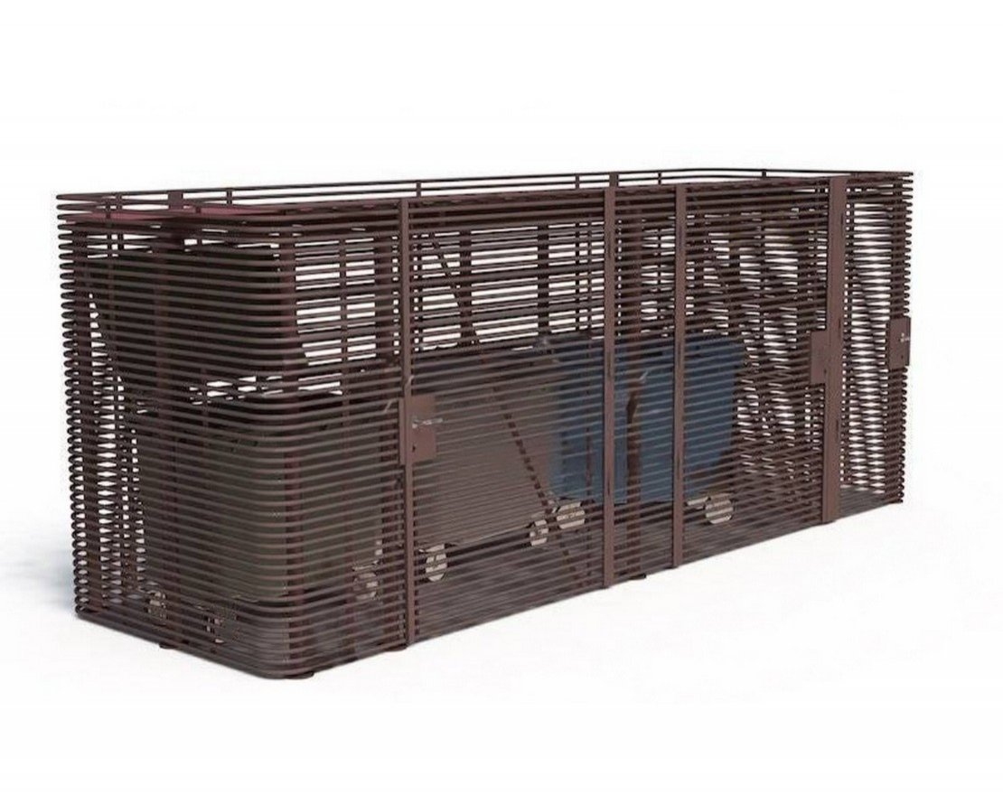 Контейнерная площадка для ТБО Долио 3 (2.8 м) - вид 0