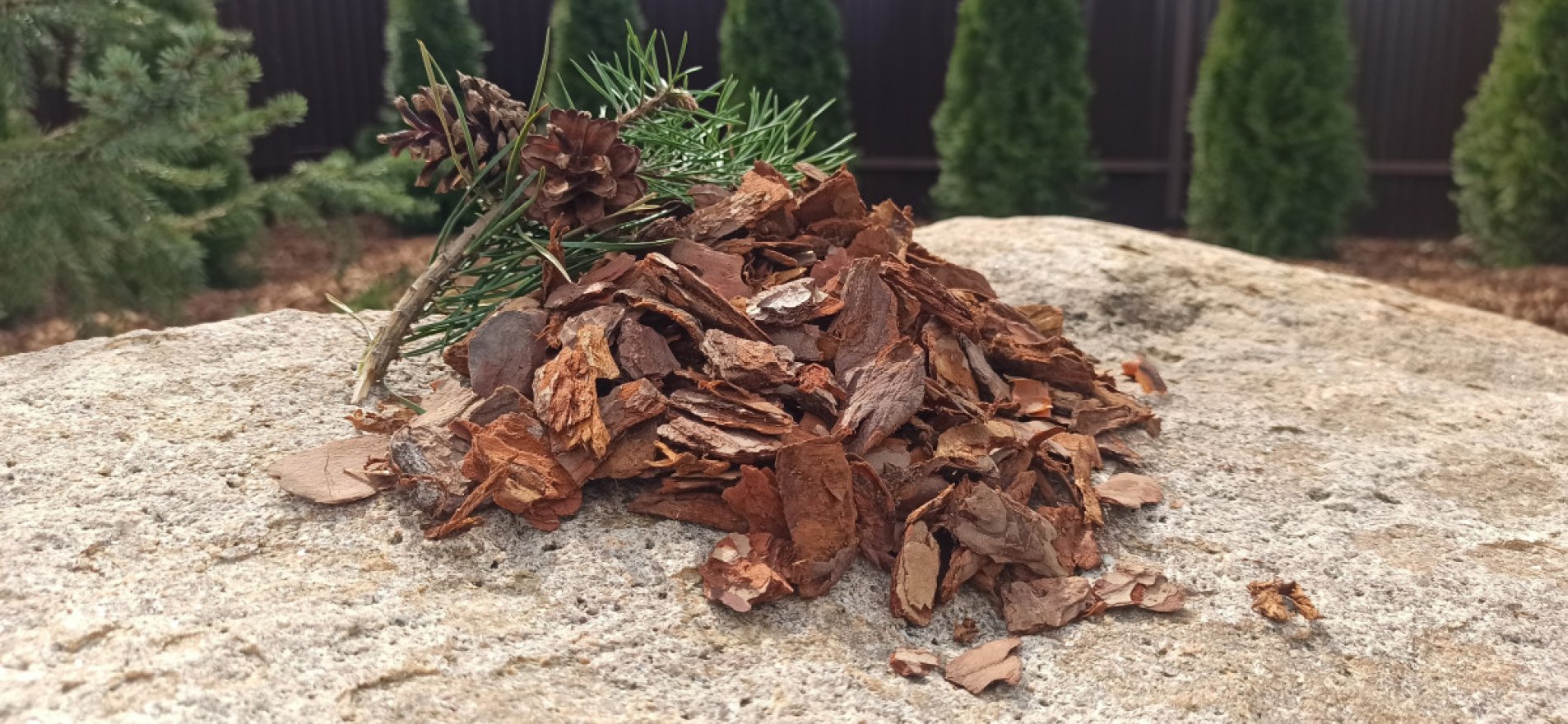 Кора сосны средняя 2-5 см - вид 2