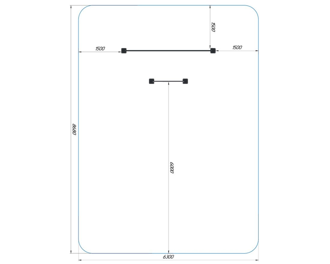 Мишень на стойках Стальной ориентир - вид 2