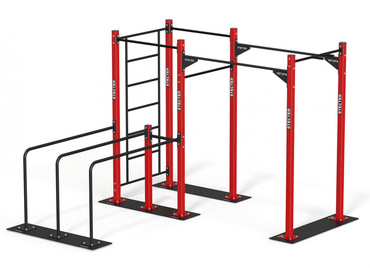 5111 Мобильный комплекс для Воркаут и ГТО Стандарт-6