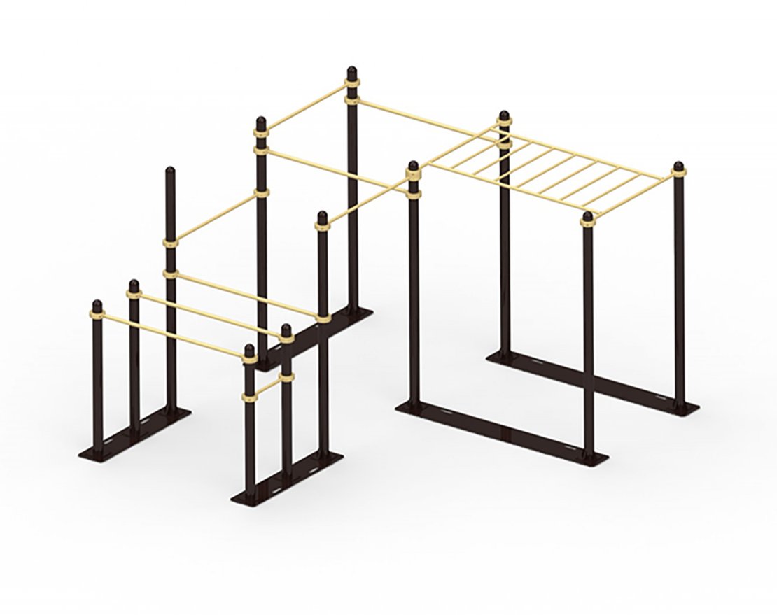 Уличное мобильное оборудование для воркаута TORUDA Стандарт-8 87 - вид 0