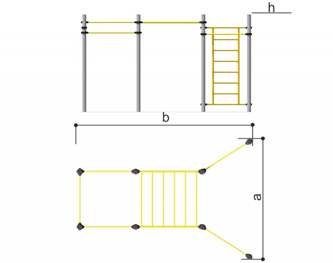 Оборудование спортивное Romana 501.58.01 - вид 2