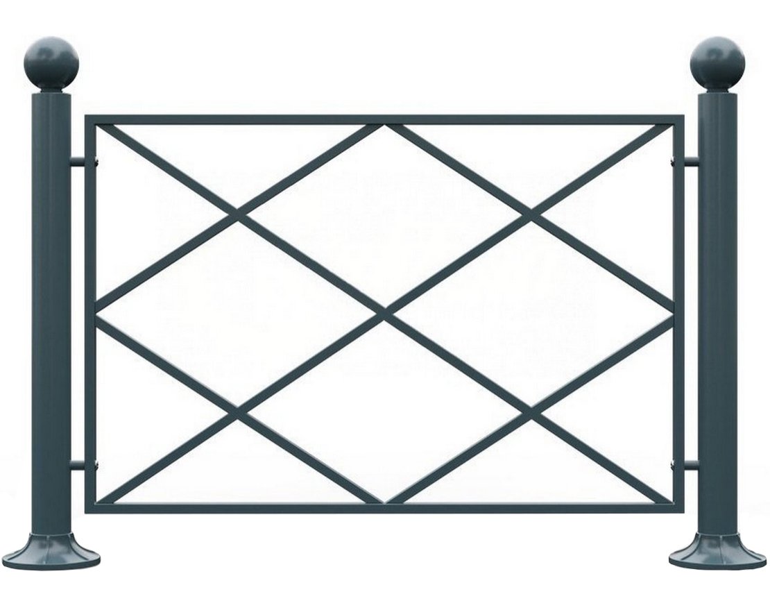 Ограждение стальное  1,1