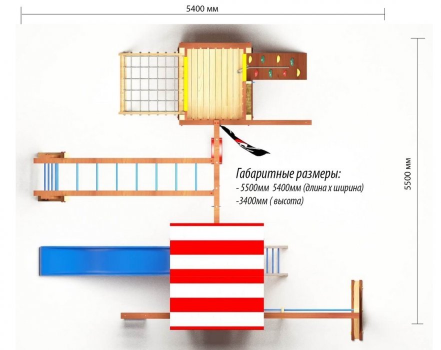 Игровая площадка Савушка 17