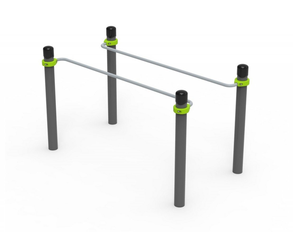 Уличные параллельные брусья для колясочников Монгер 2 - вид 0