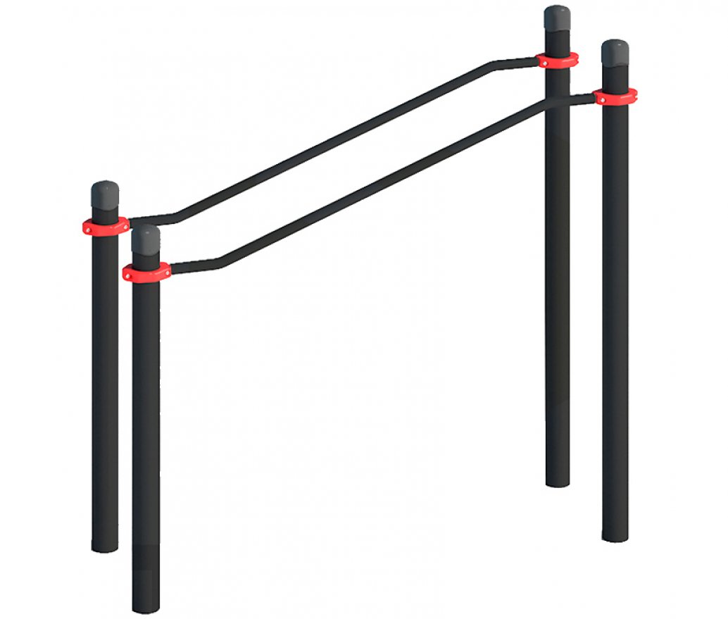 Параллельные брусья в подъем - вид 2