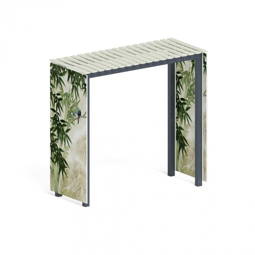 Пергола Bambusa без поликарбоната - вид 1