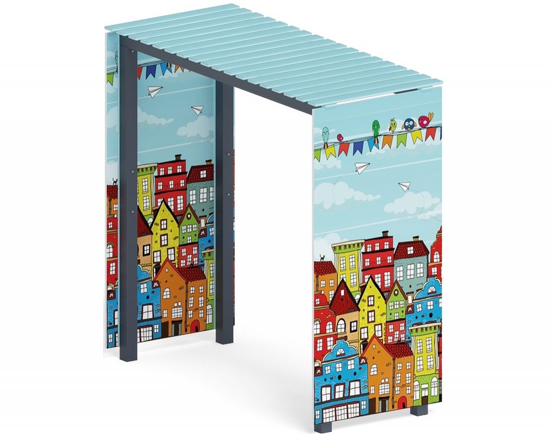 Пергола Улочки без поликарбоната - вид 0