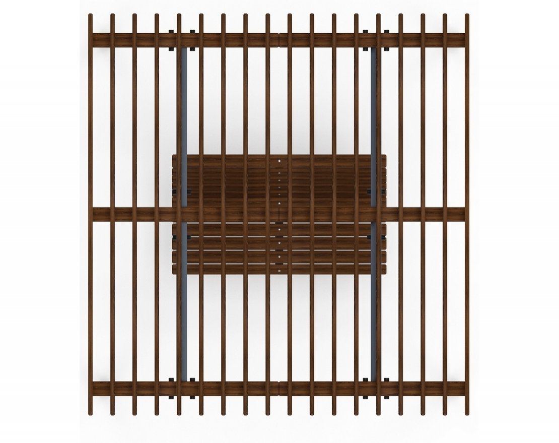 Пергола Релакшн с диваном (без поликарбоната) - вид 3