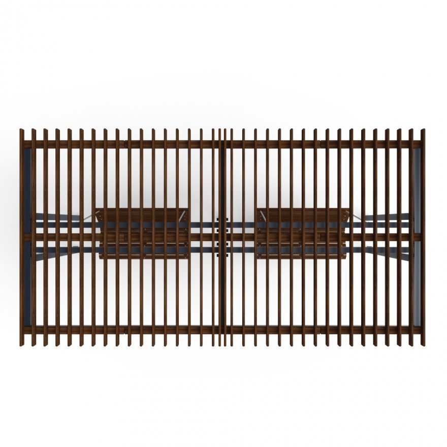 Пергола с диваном Гармония уюта-2 (без поликарбоната) - вид 4