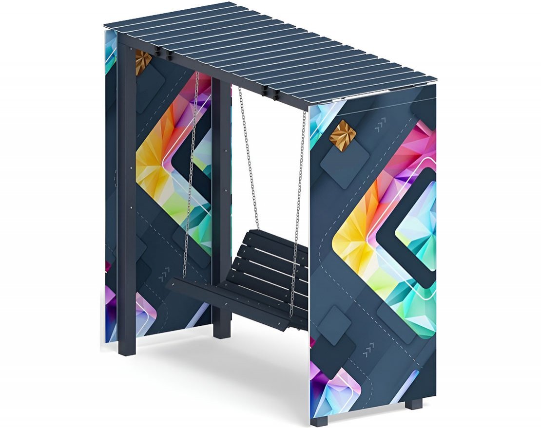 Пергола с диваном Гармония уюта-8 (без поликарбоната) - вид 0