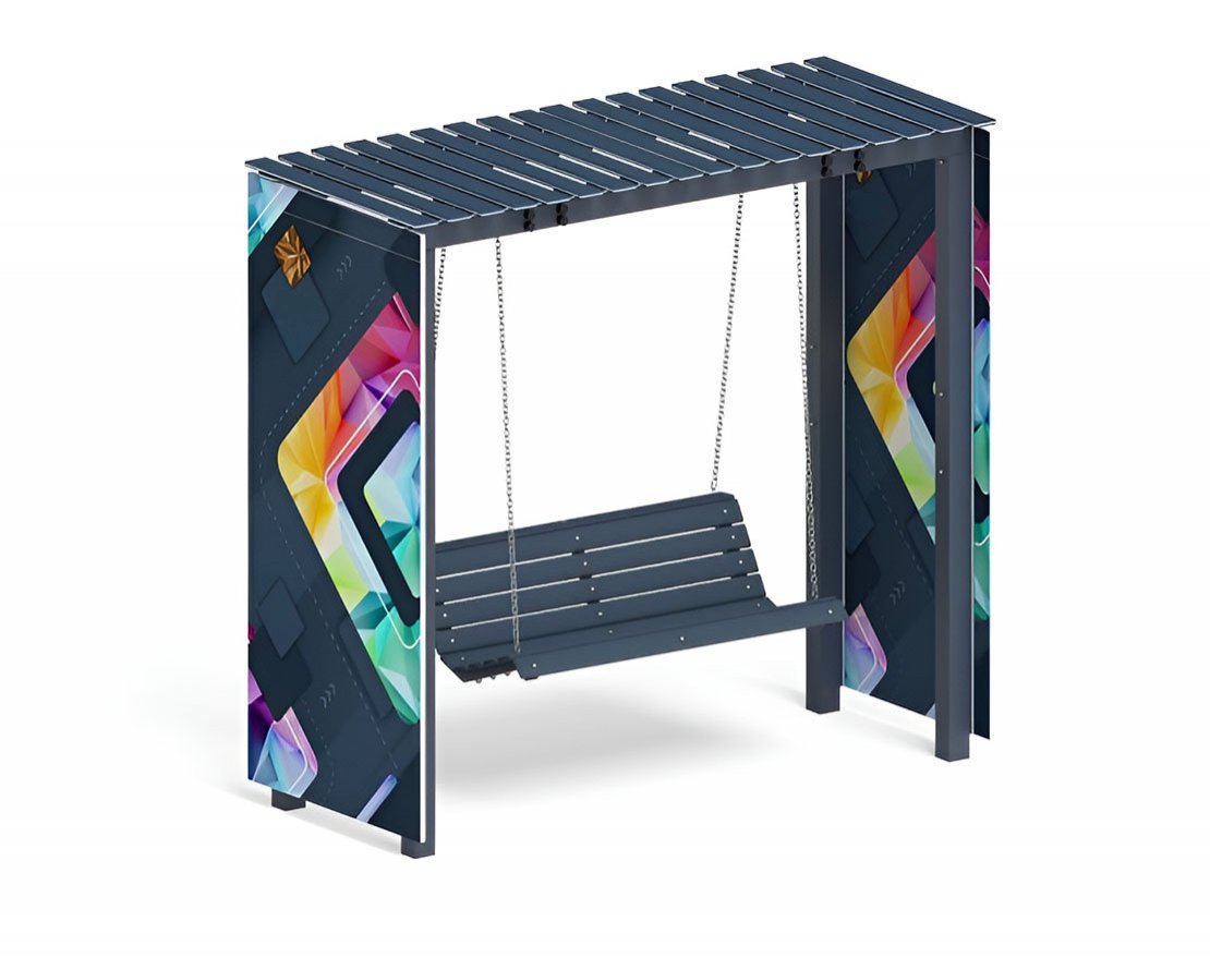 Пергола с диваном Гармония уюта-8 (без поликарбоната) - вид 3