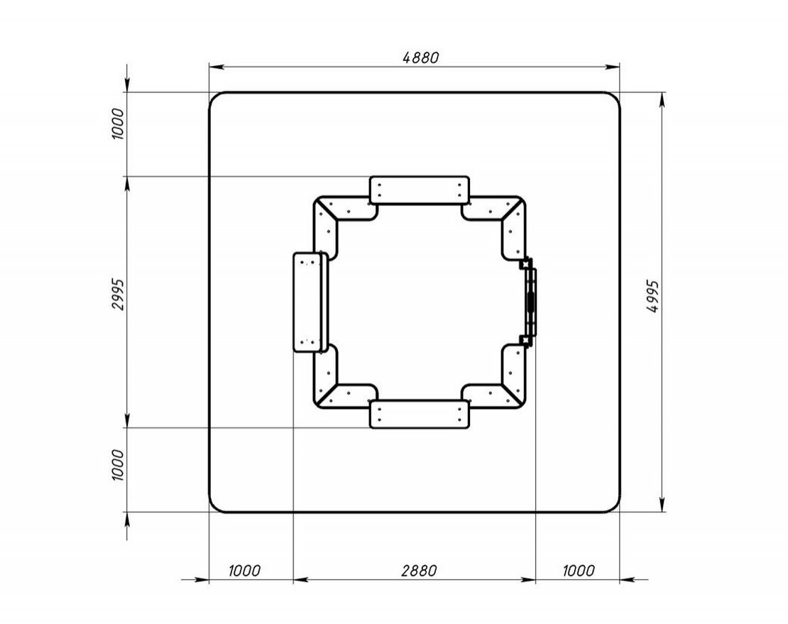 Песочный дворик Золотая пустошь-3 - вид 4