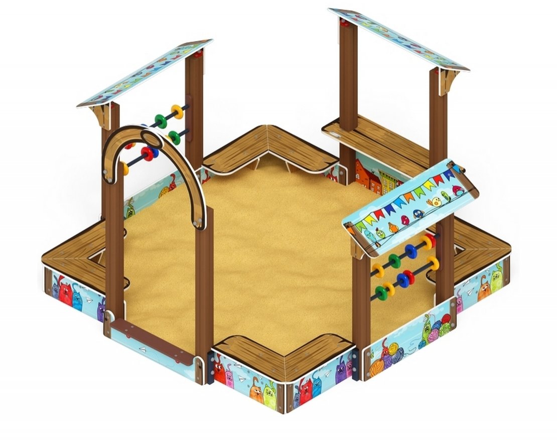 Песочный дворик Золотая пустошь-3 - вид 2