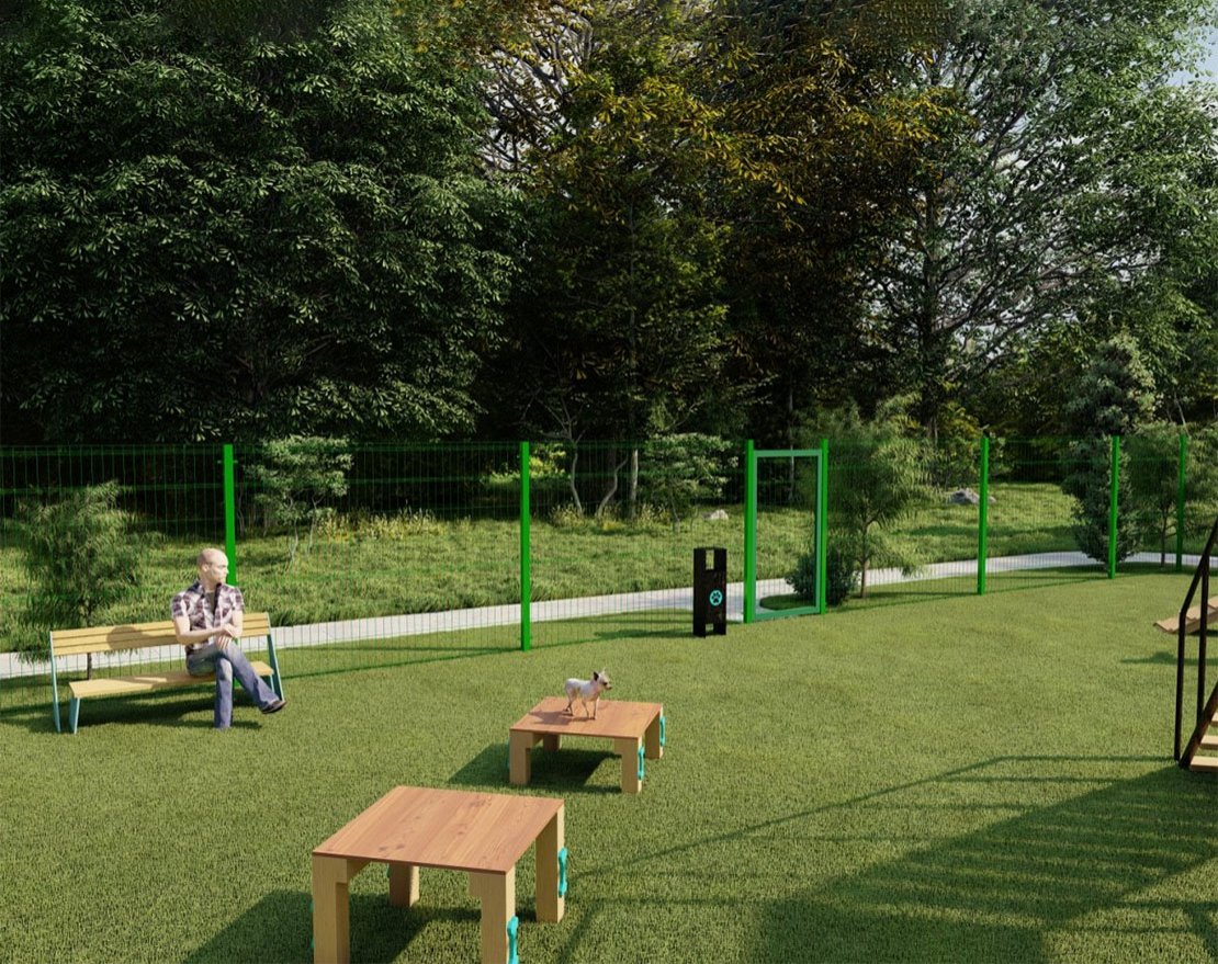 Площадка для выгула собак TORUDA №1 (15х15) - вид 7