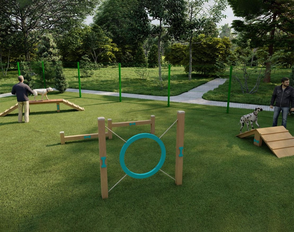 Площадка для выгула собак TORUDA №1 (15х15) - вид 5