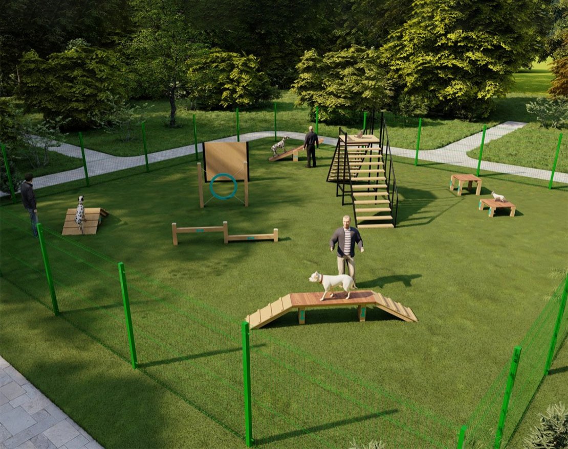 Площадка для выгула собак TORUDA №1 (15х15) - вид 1