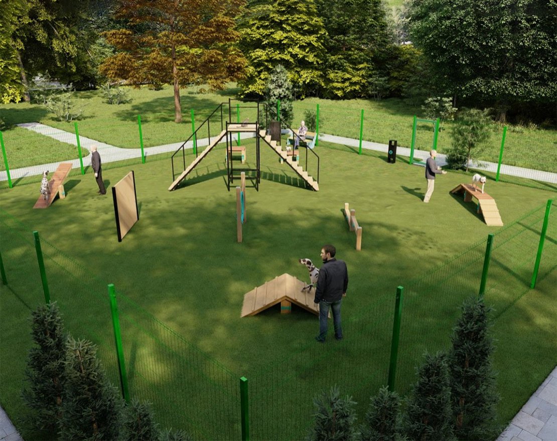 Площадка для выгула собак TORUDA №1 (15х15) - вид 0