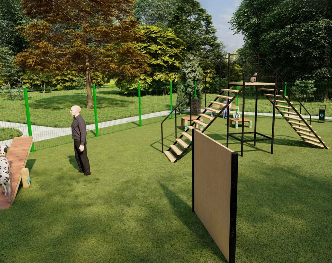 Площадка для выгула собак TORUDA №1 (15х15) - вид 4