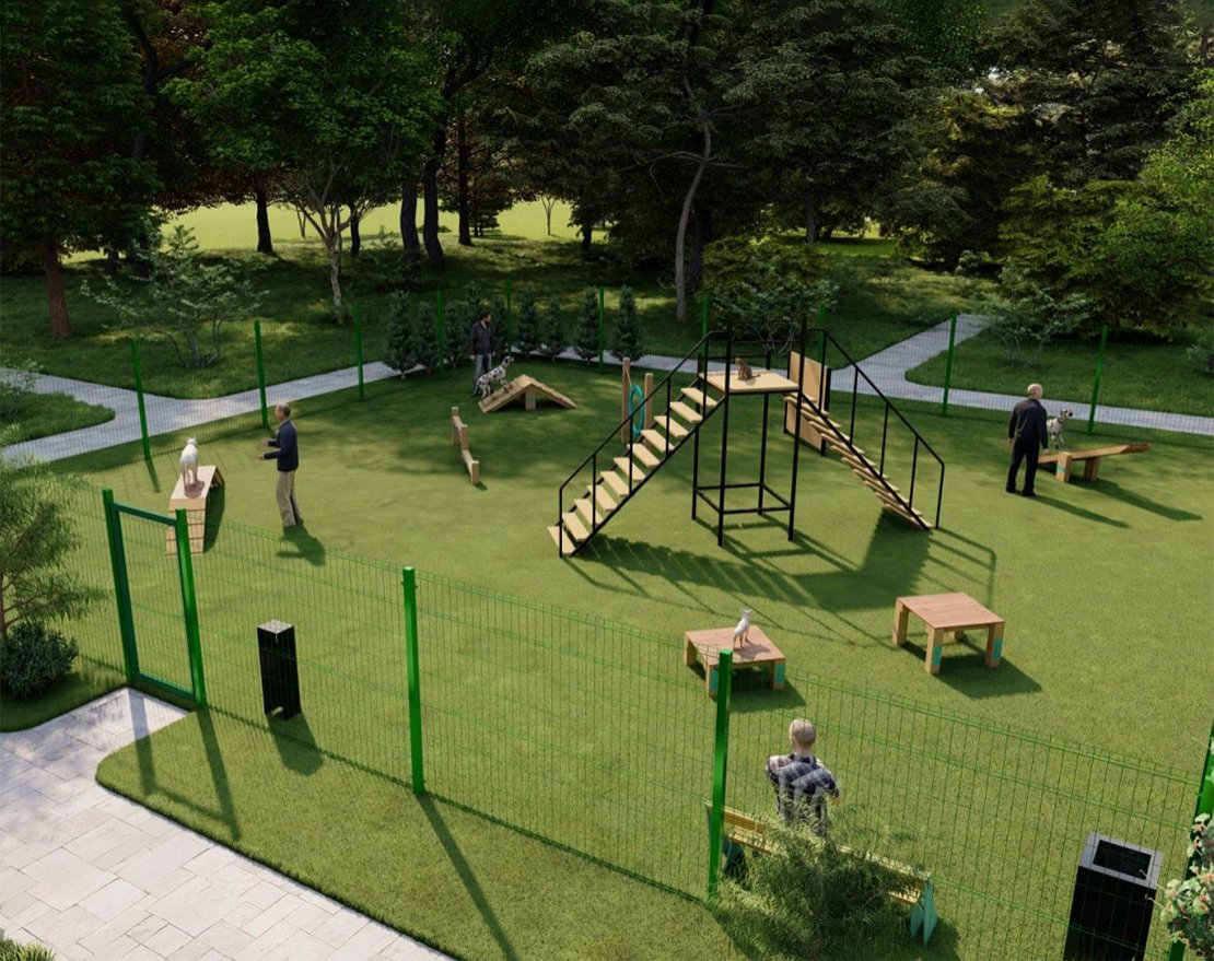 Площадка для выгула собак TORUDA №1 (15х15) - вид 2