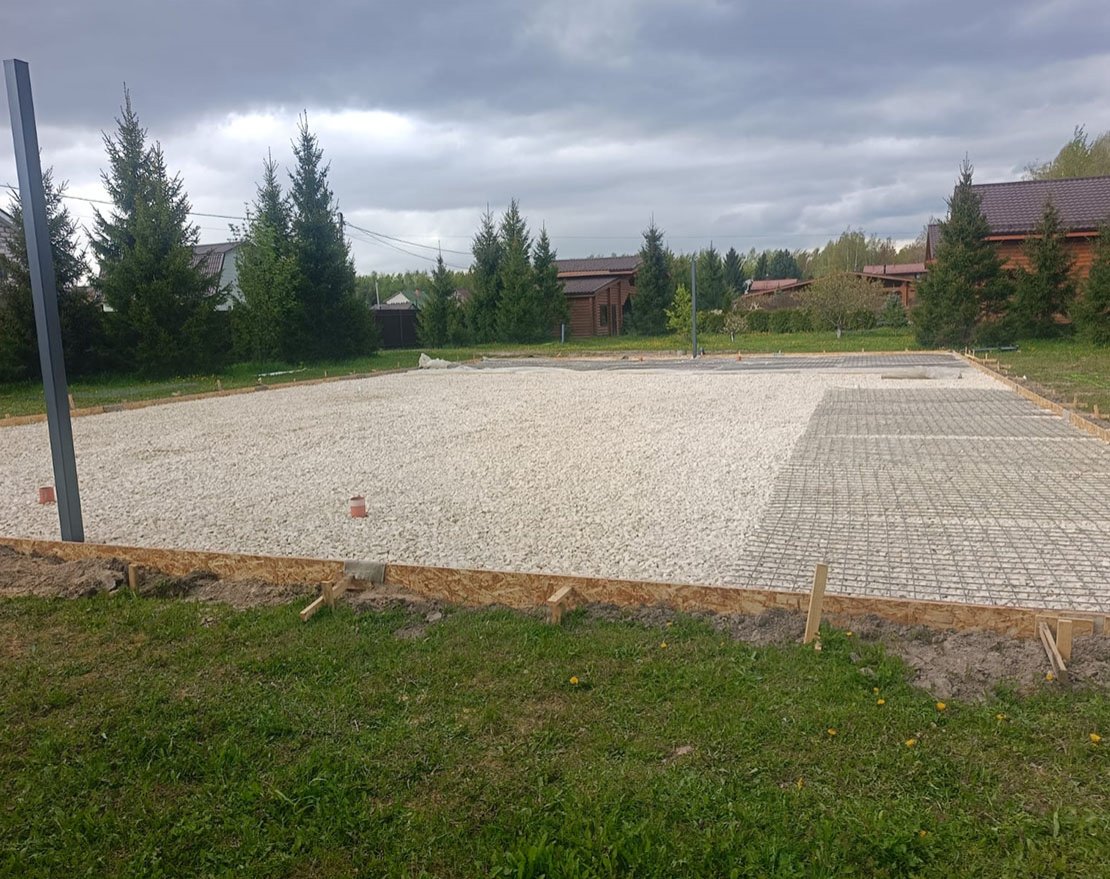 Подготовка твёрдого бетонного основания - вид 8