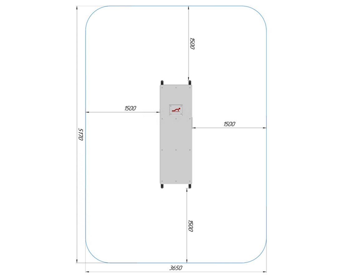Помост  Сгибание-разгибание рук в упоре лежа на полу СО-11Г