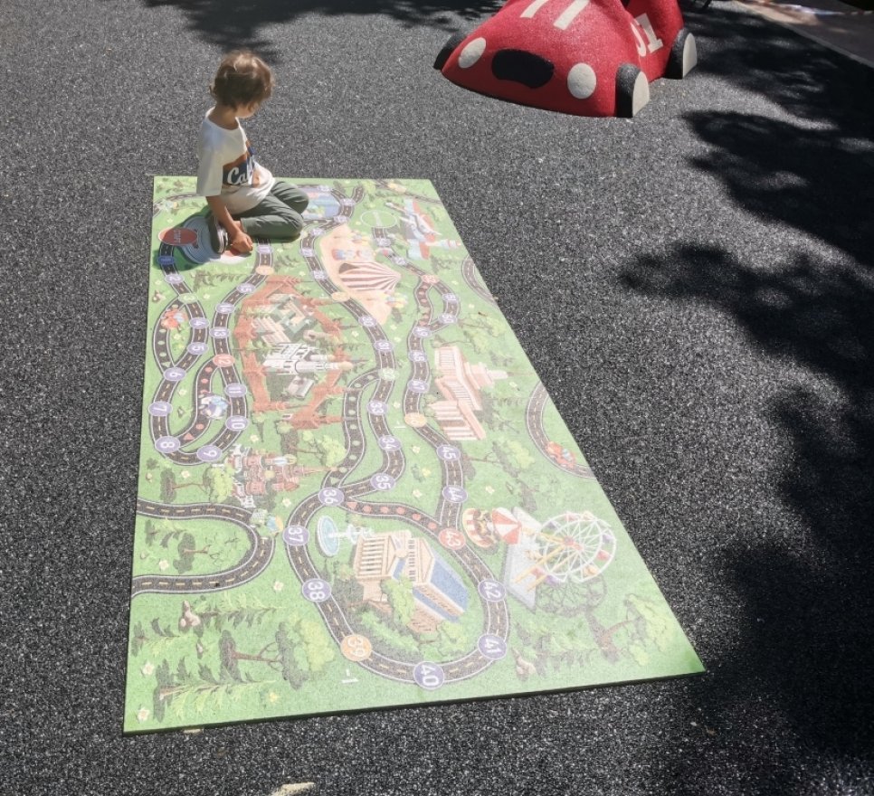 Резиновый тематический коврик Игра - вид 2