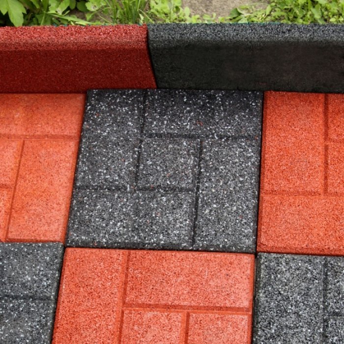 Резиновый бордюр - вид 2