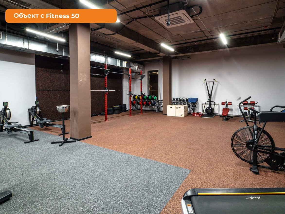 Рулонное покрытие Fitness 100 (4-12 мм)