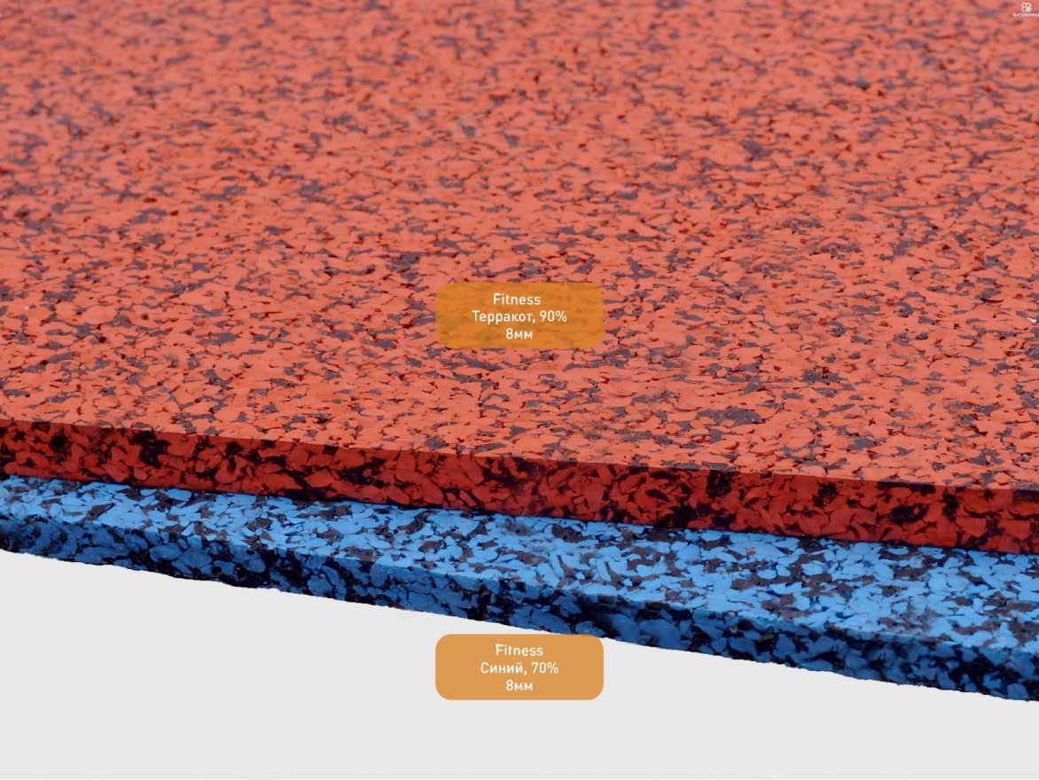Рулонное покрытие Fitness 100 (4-12 мм)