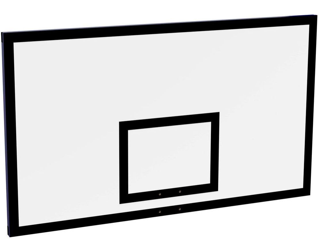 Щит баскетбольный  игровой 1050х1800 мм, толщина фанеры 15 мм на металлокаркасе