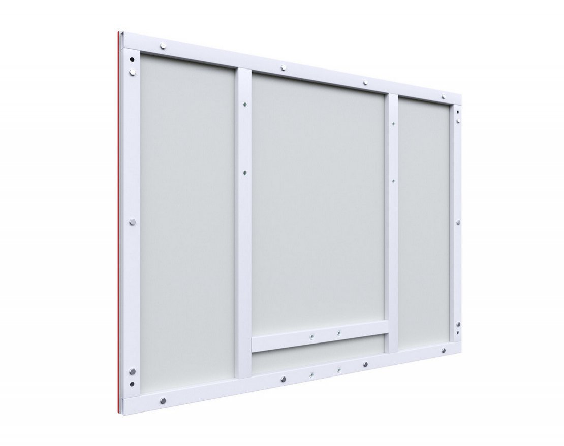 Щит для баскетбола тренировочный ФАНЕРА 1200х900 на раме - вид 2