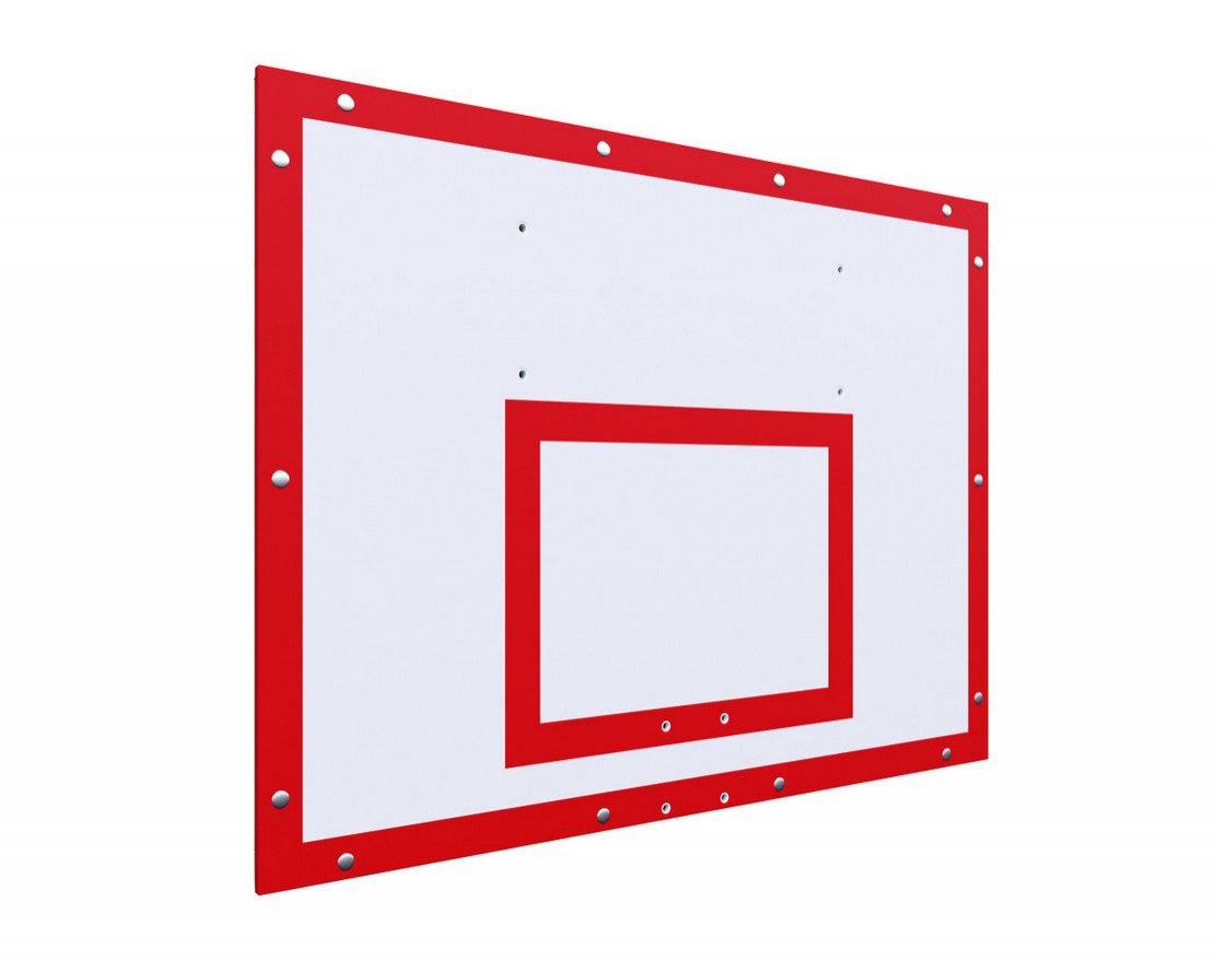 Щит для баскетбола тренировочный ФАНЕРА 1200х900 на раме - вид 2