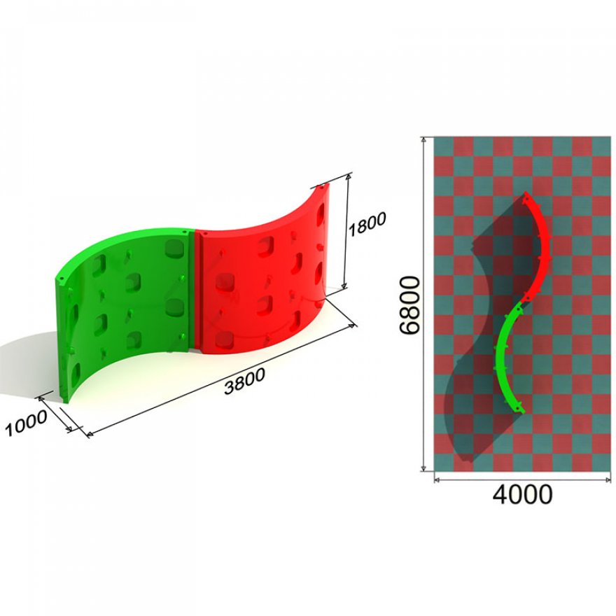 Скалолаз Стенка BL - вид 2