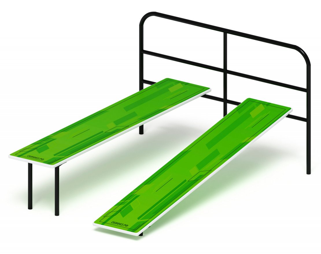 Скамья для пресса двойная Форма и сила-2 - вид 2