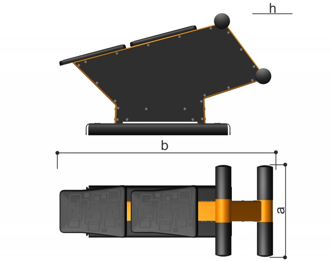 Скамья для пресса Romana 207.02.10 - вид 2