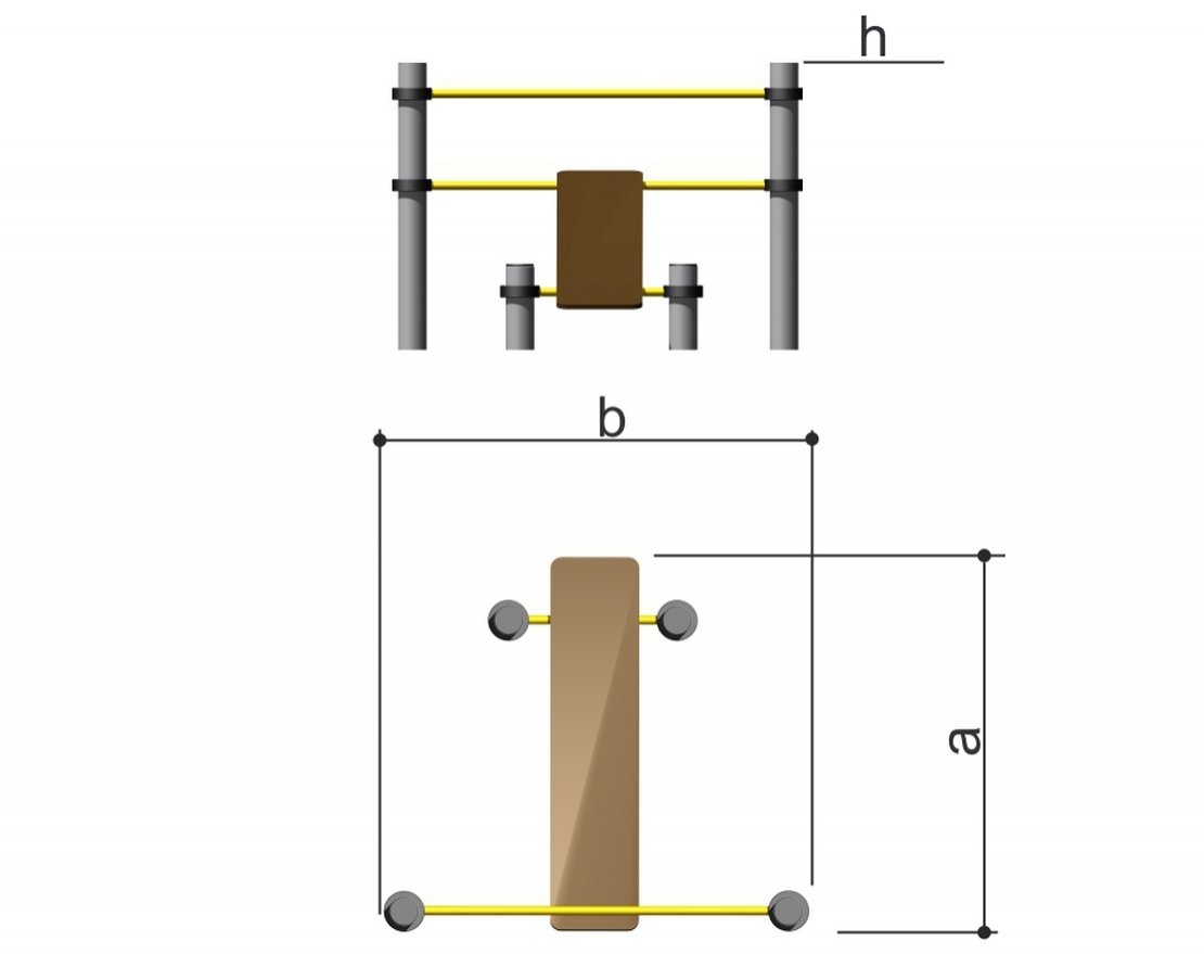 Скамья Romana 501.33.01 - вид 2