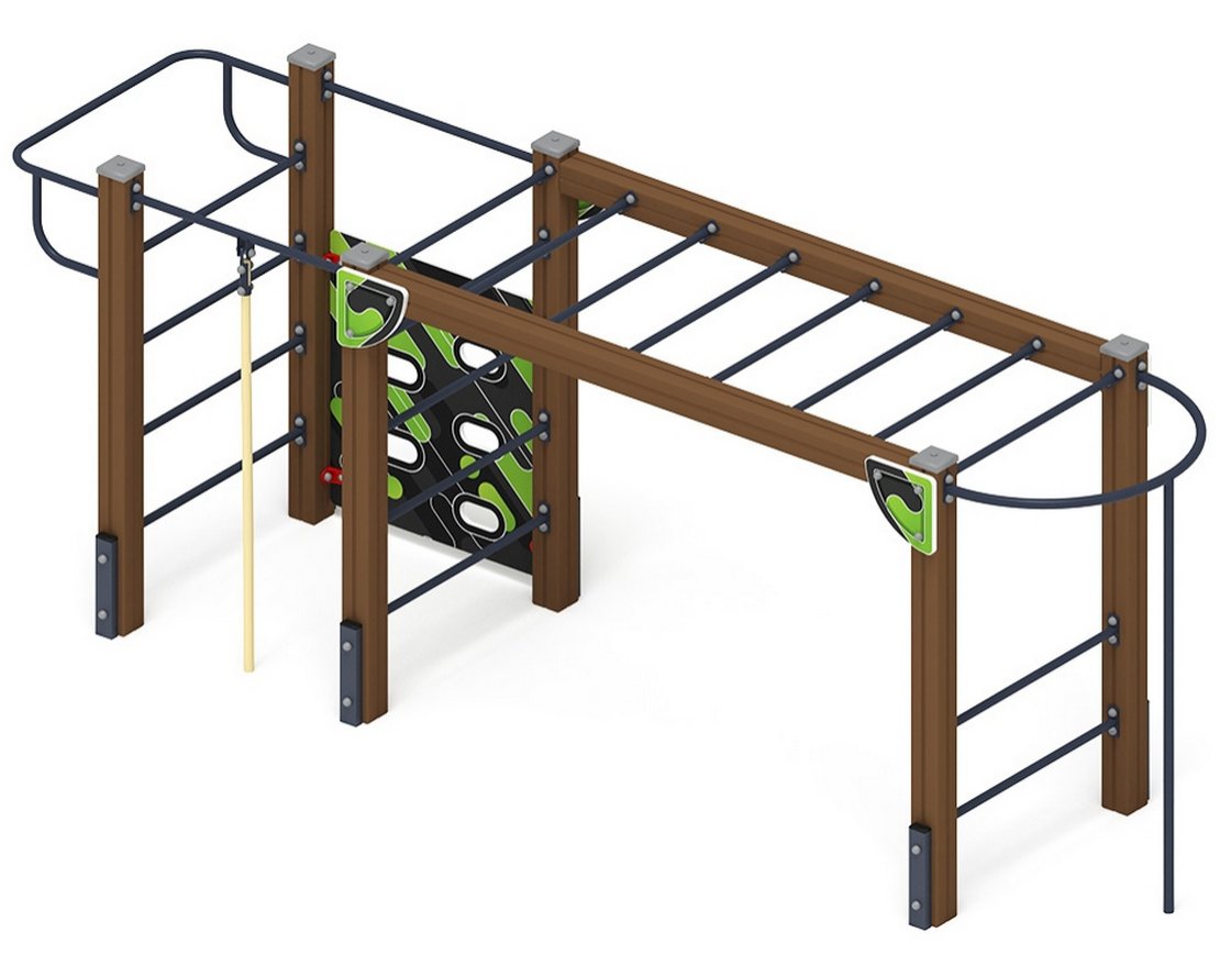 Спорткомплекс для улицы Крепкий хват-3 - вид 2