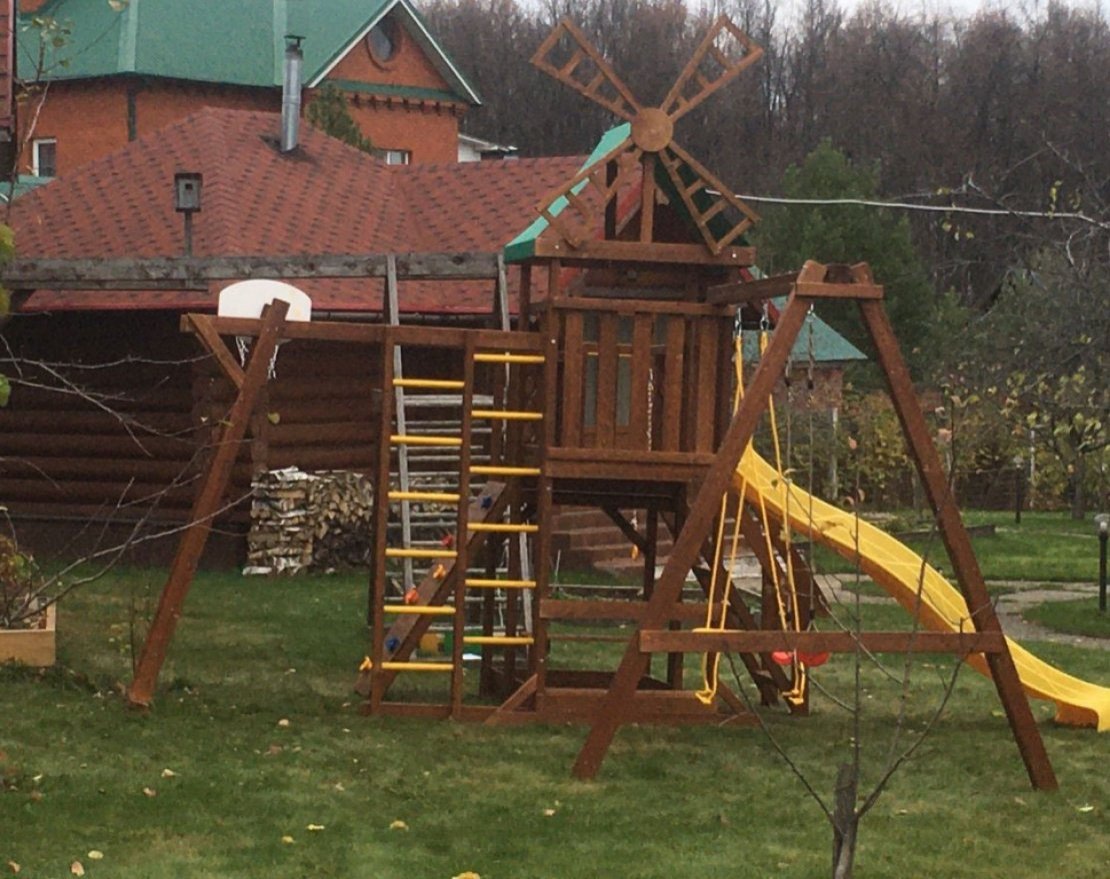 Спорткомплекс для улицы с бесшовным резиновым покрытием - вид 3