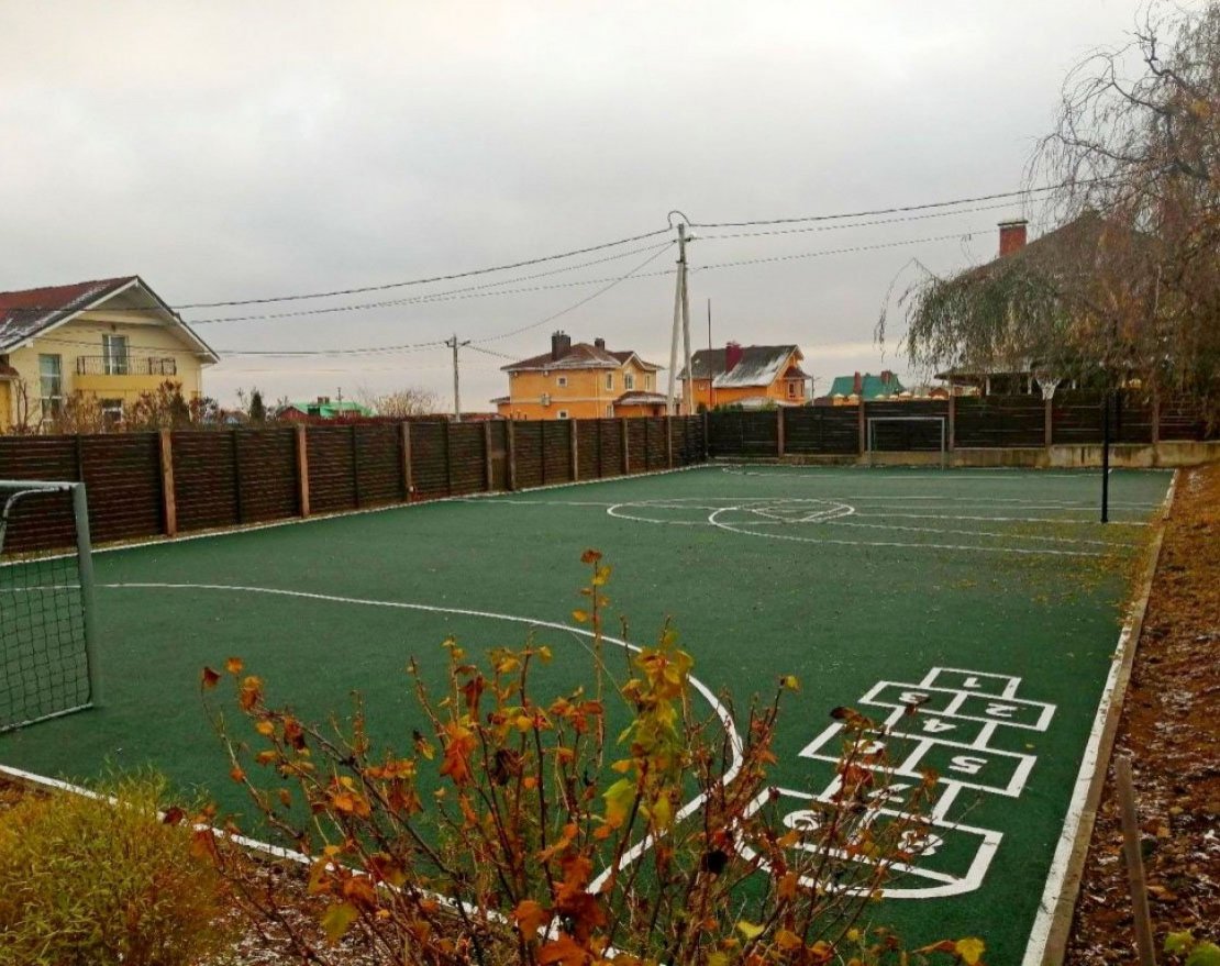 Спорткомплекс для улицы с бесшовным резиновым покрытием - вид 0