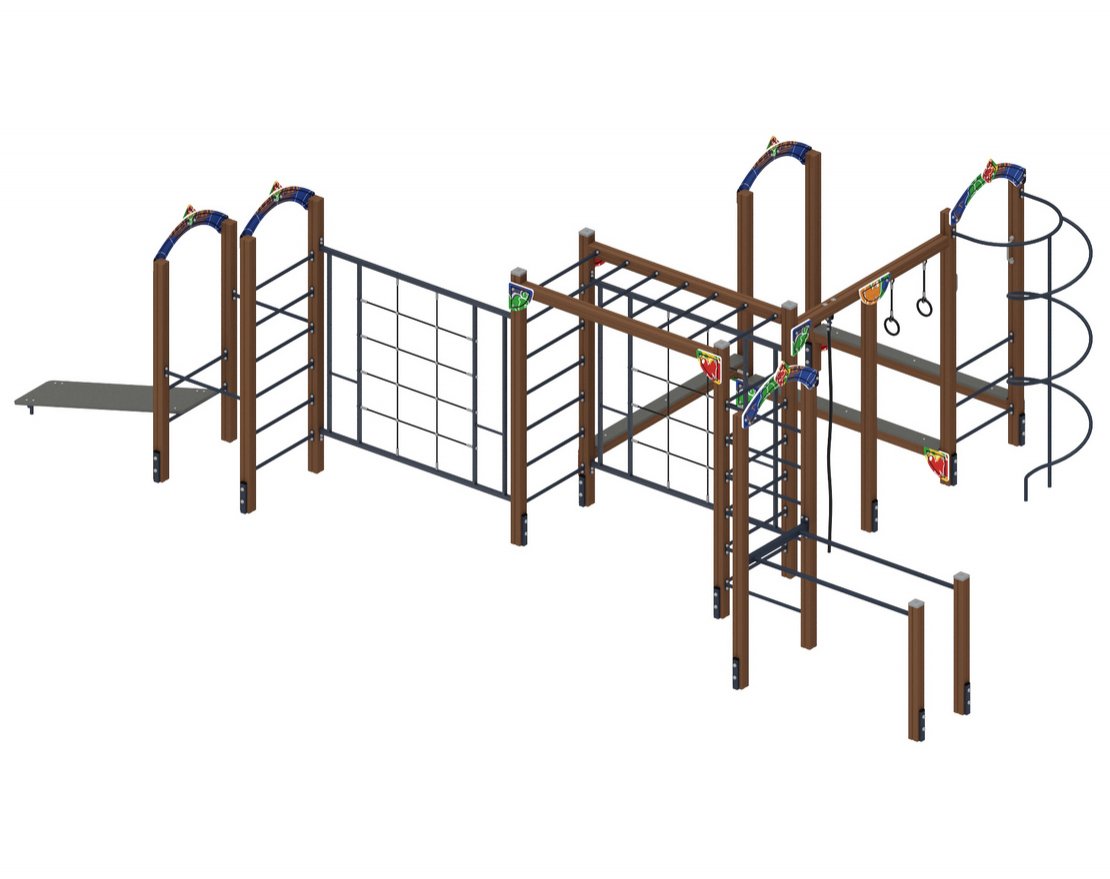 Спорткомплекс Крепыш 12 (Граффити) - вид 2