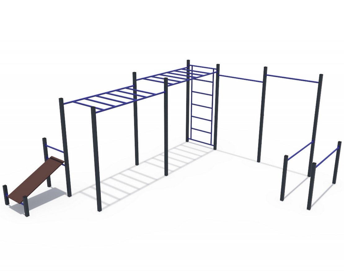 Спорткомплекс для улицы Кроссфит СОВ 04270 - вид 0