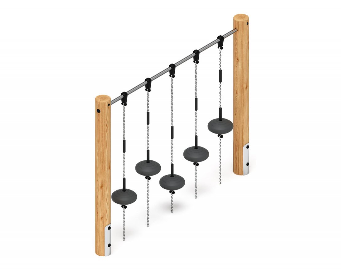 Спорткомплекс для старшего возраста Крепыш 3 (Лиственница) - вид 0