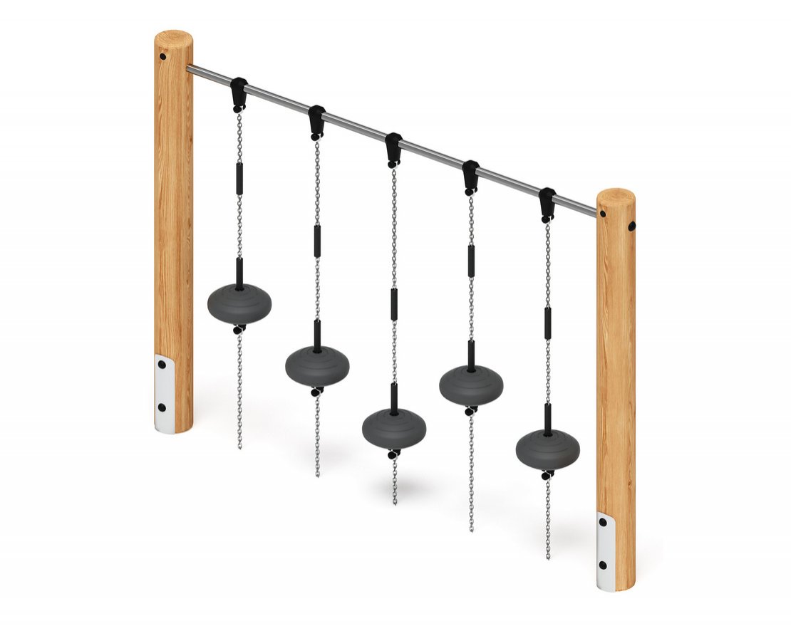 Спорткомплекс для старшего возраста Крепыш 3 (Лиственница) - вид 1