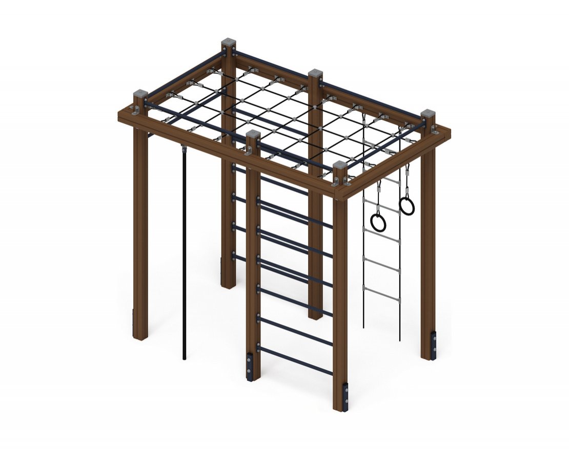 Детский спорткомплекс Тропа Тарзана-3 - вид 1